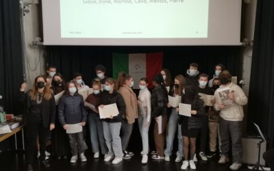 Cerimonia di consegna dei diplomi di certificazione di lingua italiana Celi